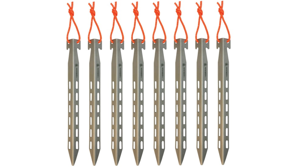 Pathfinder Titanium Tent Stake Set 8pc