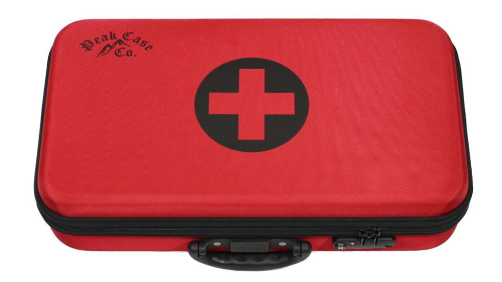 Peak Case SIG MPX K Pistol/SBR 4.5 Barrel Case, 23in, Red, PeakMPXFirstAid