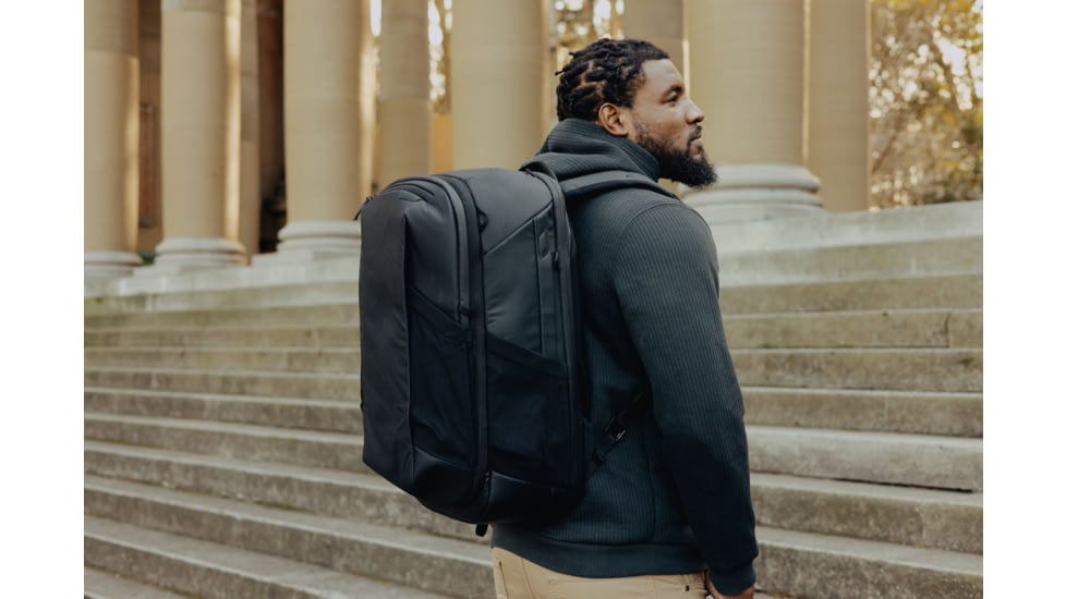 Peak Design 40L 2-in-1 Travel Backpack, Black, Large, BTRT-40-BK-2