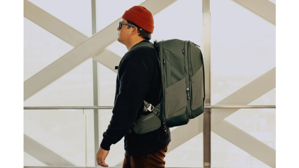 Peak Design 40L 2-in-1 Travel Backpack, Sage, Large, BTRT-40-SG-2