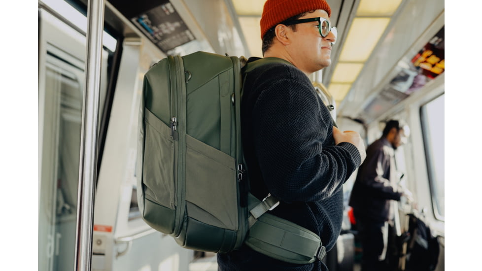 Peak Design 40L 2-in-1 Travel Backpack, Sage, Large, BTRT-40-SG-2