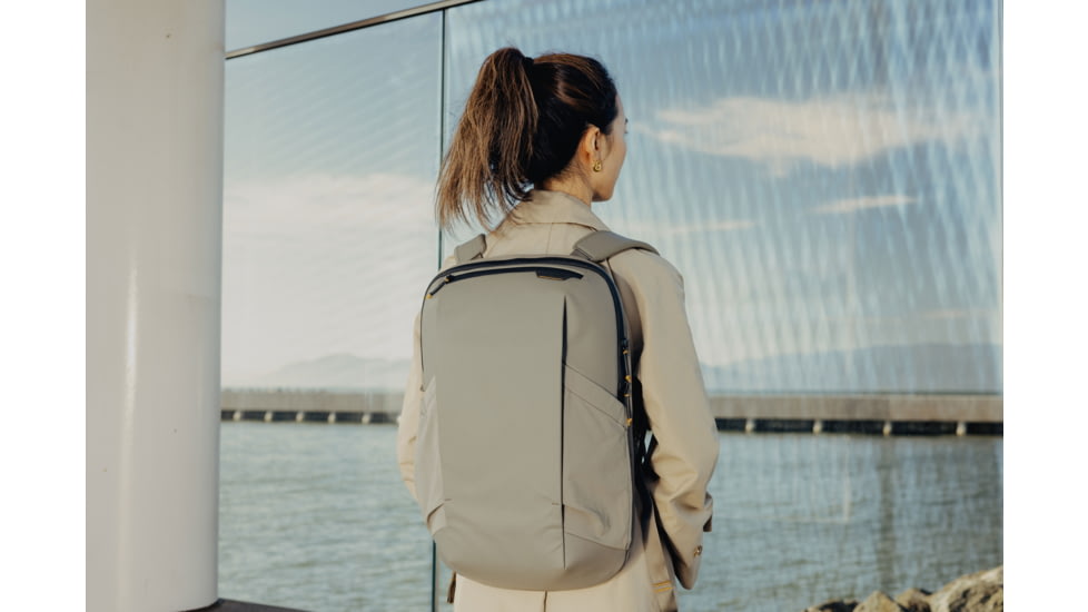 Peak Design 40L 2-in-1 Travel Backpack, Stone, Large, BTRT-40-ST-2