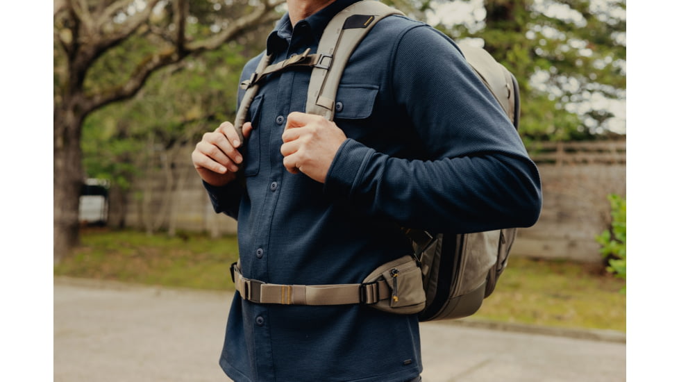 Peak Design 40L 2-in-1 Travel Backpack, Stone, Large, BTRT-40-ST-2