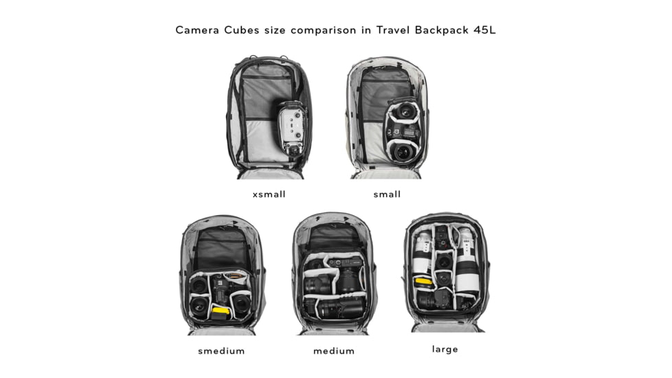 Peak Design Camera Cube V2, Small/Medium, BCC-SM-BK-3