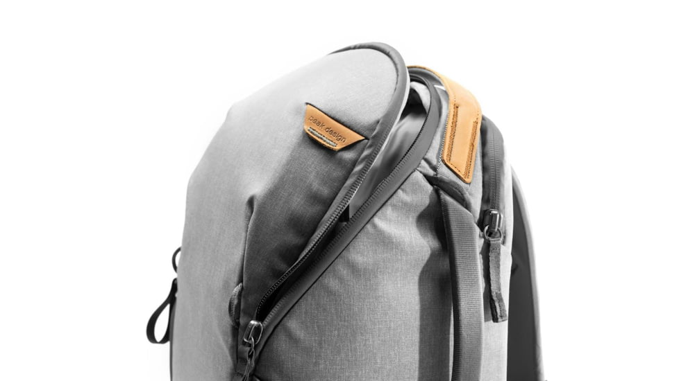 Peak Design Everyday Zip V2 Backpack, 15 Liters, Ash, BEDBZ-15-AS-3