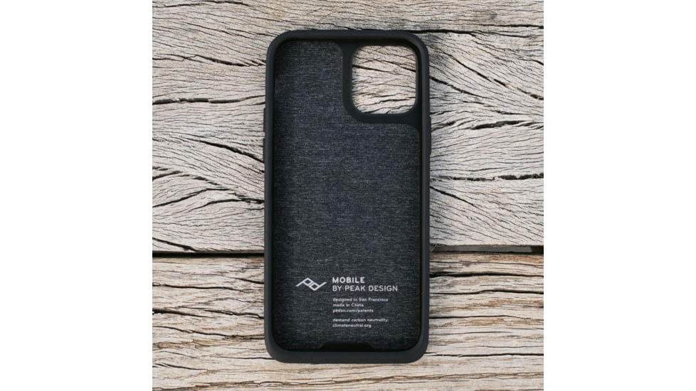 Peak Design Mobile Everyday Fabric Case iPhone 15 Plus, Charcoal, M-MC-BJ-CH-1