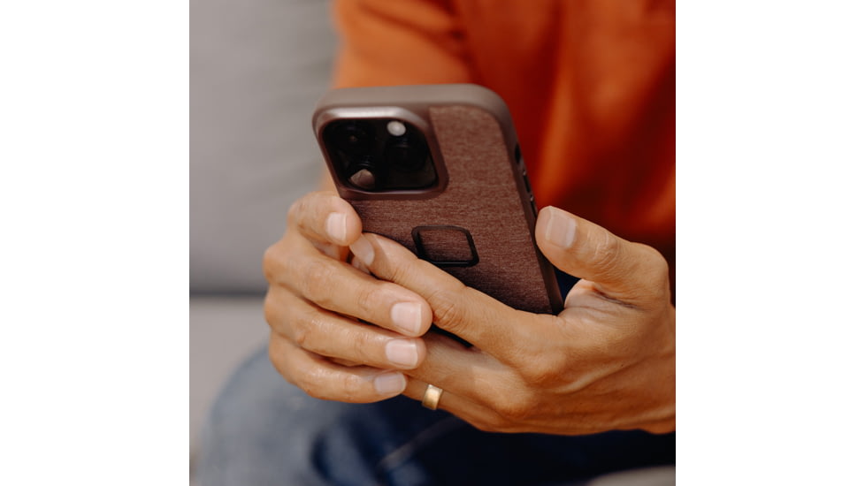 Peak Design Mobile Everyday Fabric Case iPhone 15 Plus, Charcoal, M-MC-BJ-CH-1