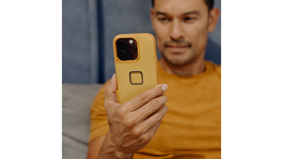 Peak Design Mobile Everyday Fabric Case iPhone 15 Plus, Charcoal, M-MC-BJ-CH-1