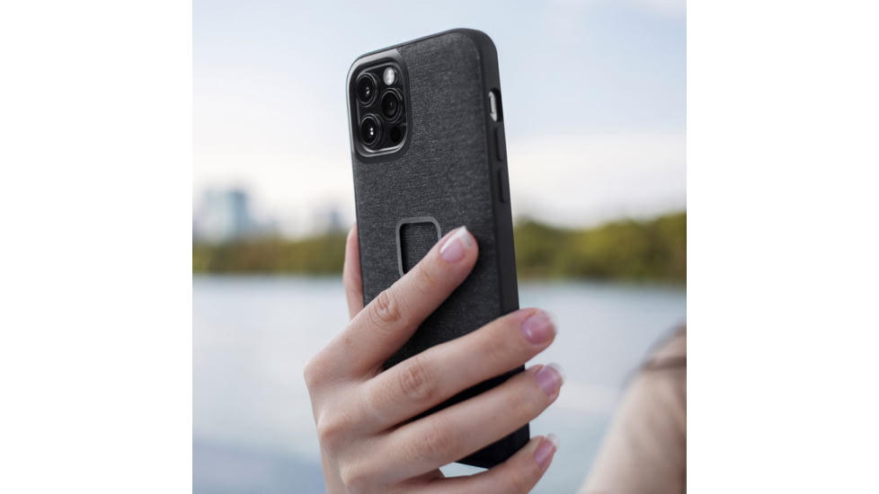 Peak Design Mobile Everyday Fabric Case iPhone 15 Plus, Charcoal, M-MC-BJ-CH-1