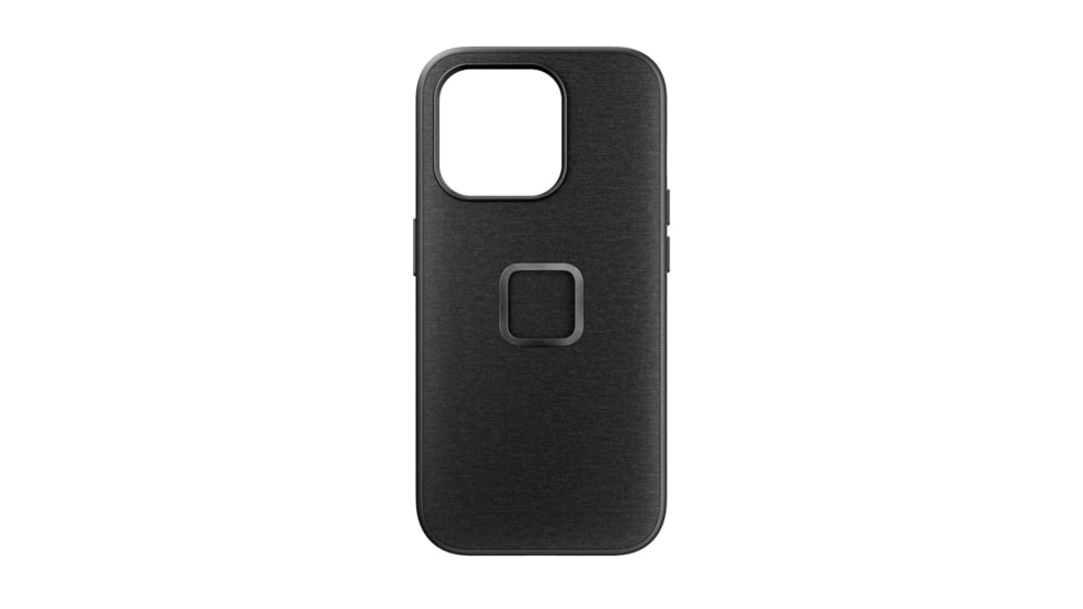 Peak Design Mobile Everyday Fabric Case iPhone 15 Pro v2, Charcoal, M-MC-BK-CH-2