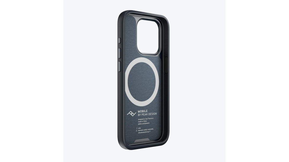 Peak Design Mobile Everyday Fabric Case iPhone 15 Pro v2, Midnight, M-MC-BK-MN-2