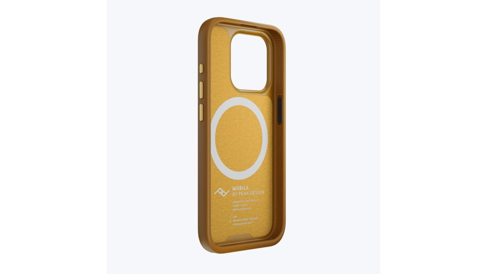 Peak Design Mobile Everyday Fabric Case iPhone 15 Pro v2, Sun, M-MC-BK-SN-2
