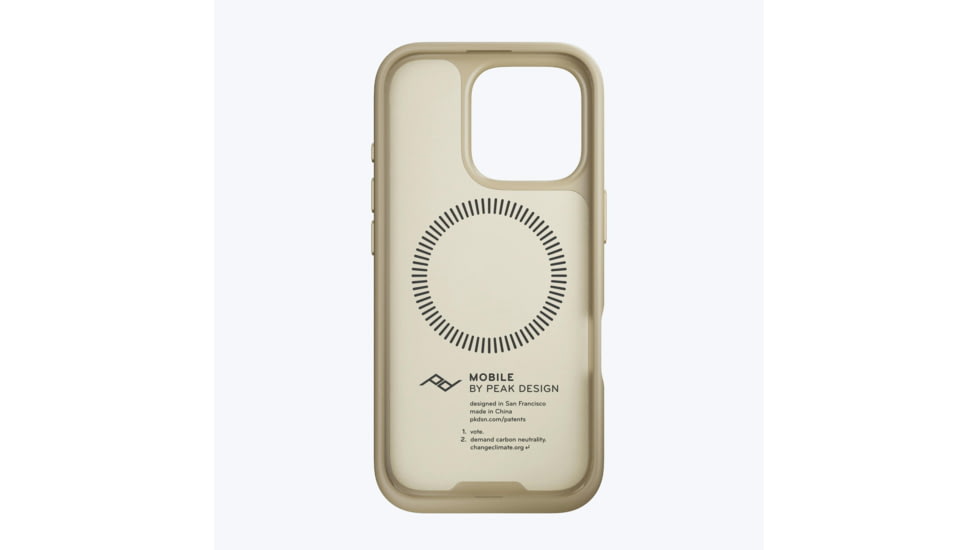 Peak Design Mobile Everyday Fabric Case iPhone 16 Pro, Bone, M-MC-BU-BO-1