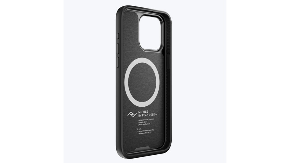 Peak Design Mobile Everyday Loop Case iPhone 15 Pro Max v2, Charcoal, M-LC-BL-CH-2