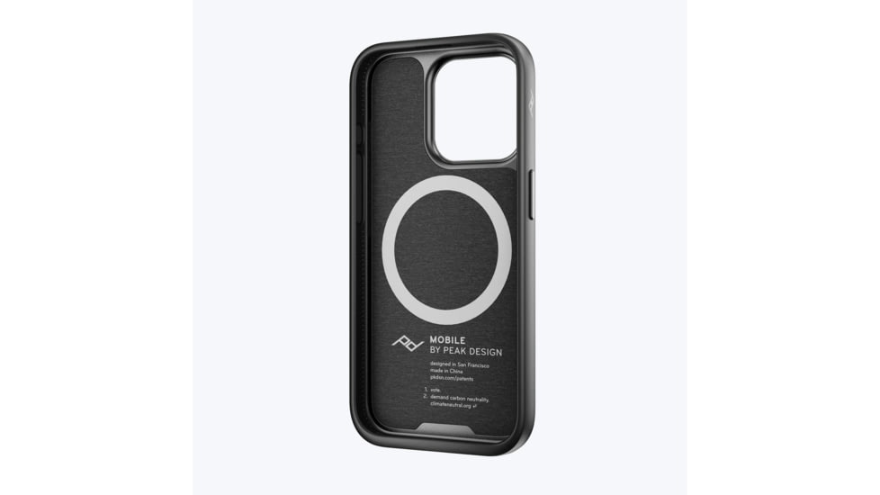 Peak Design Mobile Everyday Loop Case iPhone 15 Pro v2, Charcoal, M-LC-BK-CH-2