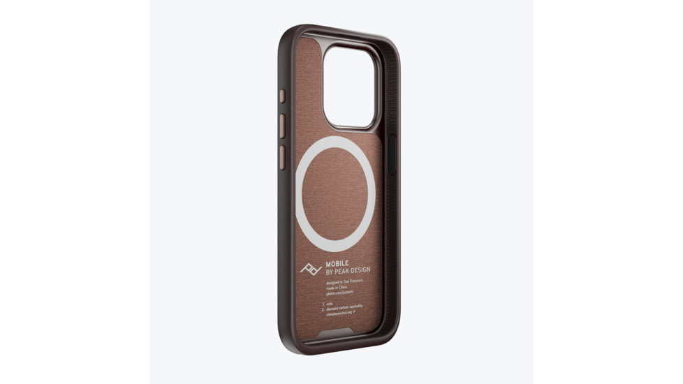 Peak Design Mobile Everyday Loop Case iPhone 15 Pro v2, Redwood, M-LC-BK-RD-2