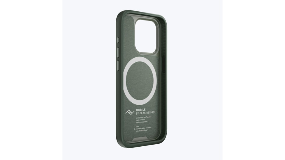 Peak Design Mobile Everyday Loop Case iPhone 15 Pro v2, Sage, M-LC-BK-SG-2