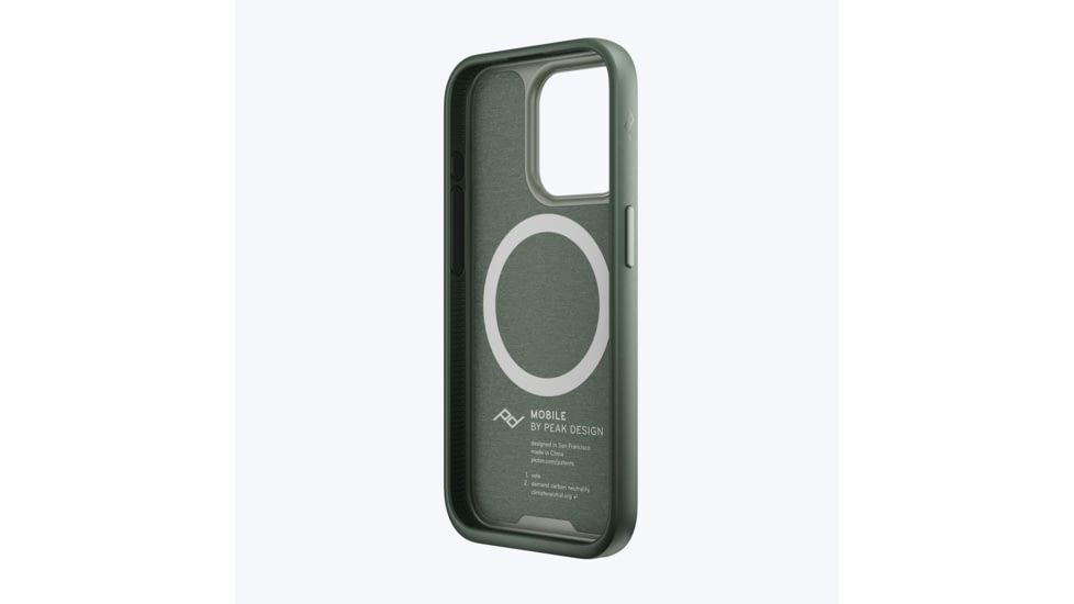Peak Design Mobile Everyday Loop Case iPhone 15 Pro v2, Sage, M-LC-BK-SG-2
