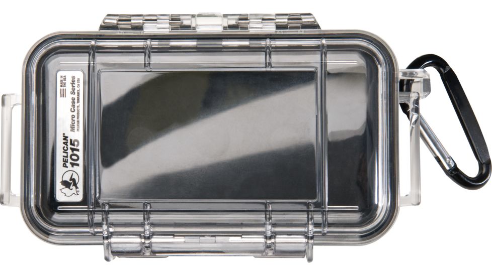 Pelican 1015, Wl/Wi-Bk, Clear, 1015-005-100