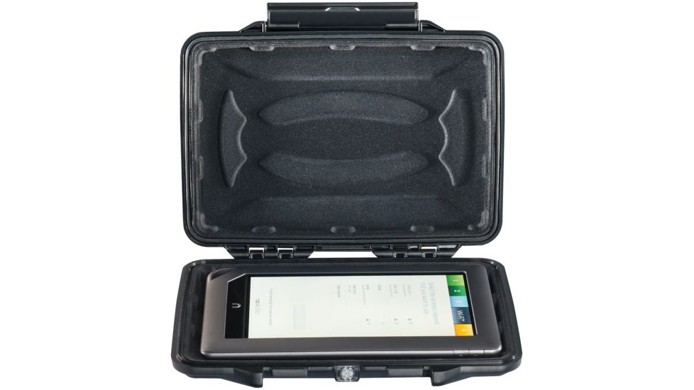 Pelican 1055CC Hardback Case w/ Liner for E-Readers and 7in Tablets, Black 1055-003-110