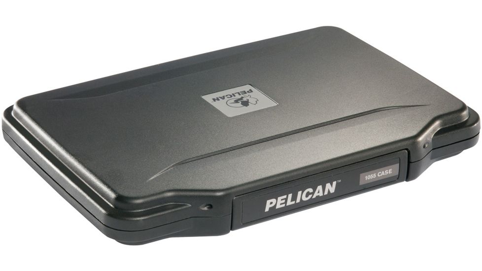 Pelican 1055CC Hardback Case w/ Liner for E-Readers and 7in Tablets, Black 1055-003-110