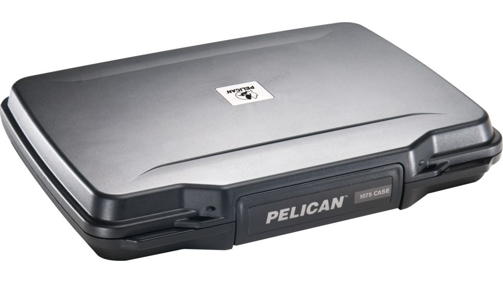 Pelican 1075 HardBack Case, no Foam, Black, 1070-001-110