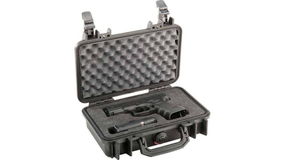 Pelican Protector Case, Black, 10.5 x 6 x 3.2in - 1170-100-110