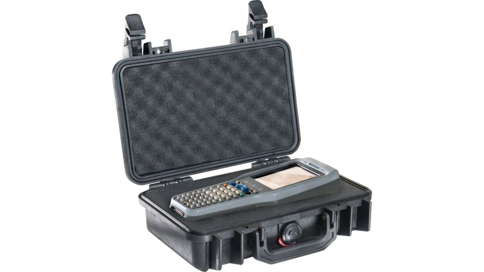 Pelican Protector Case, Black, 10.5 x 6 x 3.2in - 1170-100-110