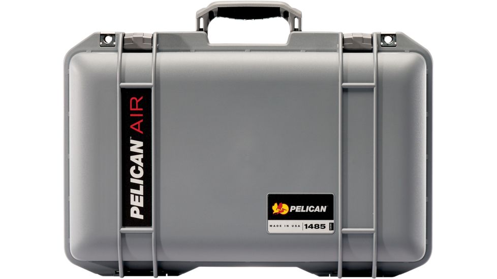 Pelican 1485 Air Protector Case, no Foam, Silver, 014850-0010-180