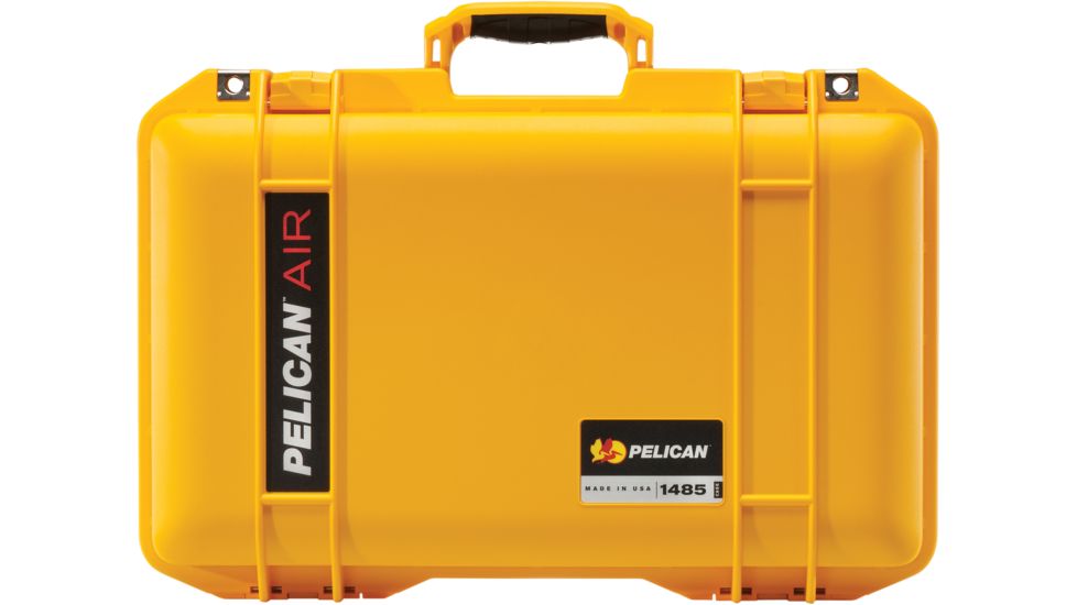 Pelican 1485 Air Protector Case, no Foam, Yellow, 014850-0010-240