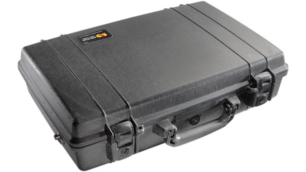 Pelican 1490CC1 Laptop Computer Waterproof Crushproof Case, Black 1490-003-110