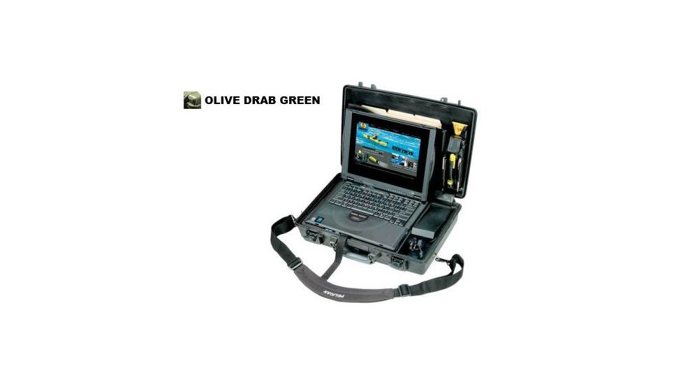 Pelican OD Green Waterproof Case 1495-003-130