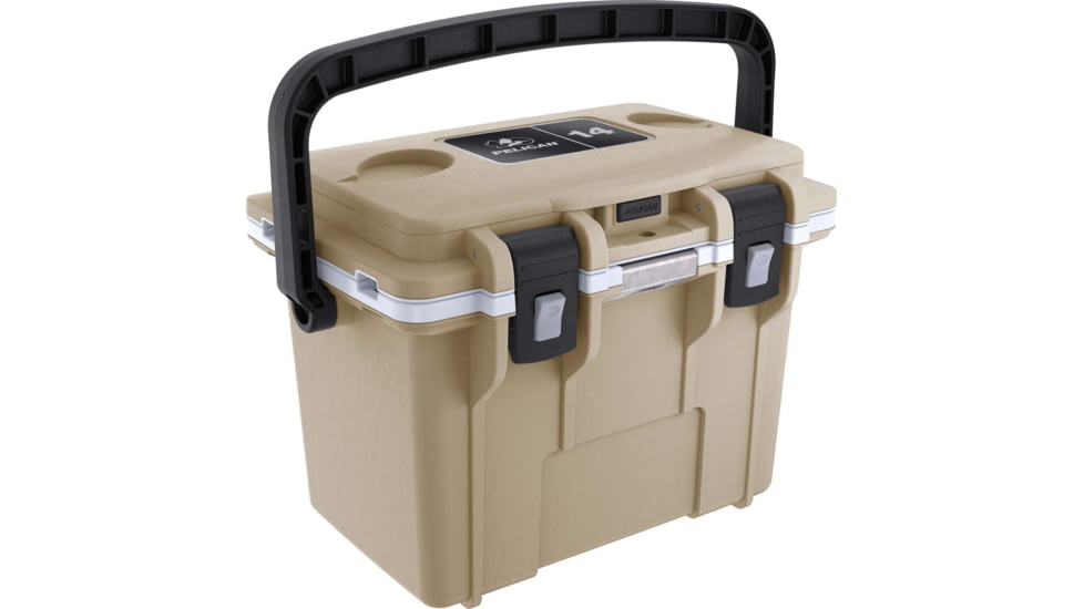 PELICAN 14Q-1-TANWHT IM 14QT ELITE COOLER TAN/WHT 14Q1TANWHT