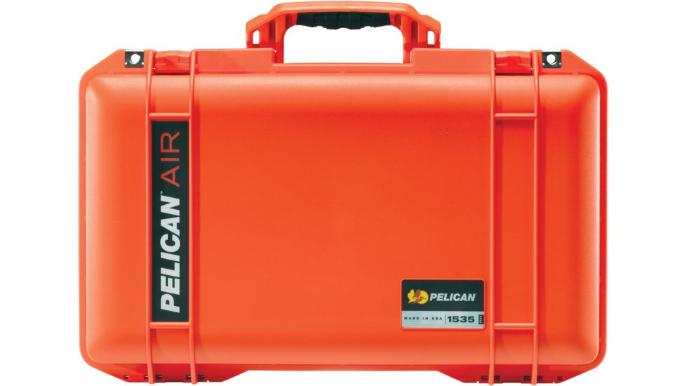 Pelican 1535 Air Protector Case, no Foam, Orange, 015350-0011-150