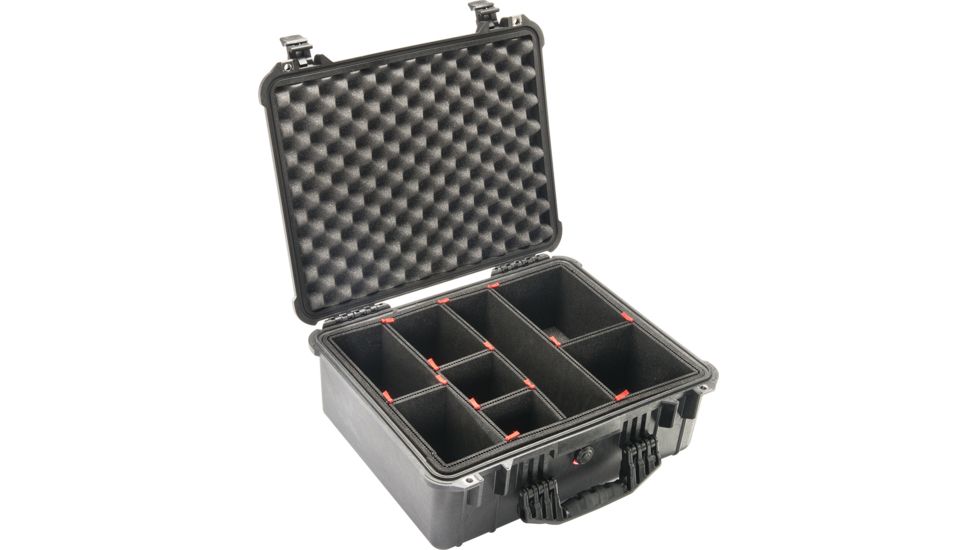 Pelican 1550TP Protector Case Camera Insert, Black, 015500-0050-110