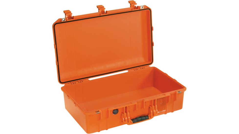 Pelican 1555 Air Protector Case, no Foam, Orange, 015550-0010-150