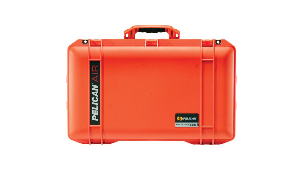 Pelican 1555 Air Protector Case, with Foam, Orange, 015550-0000-150
