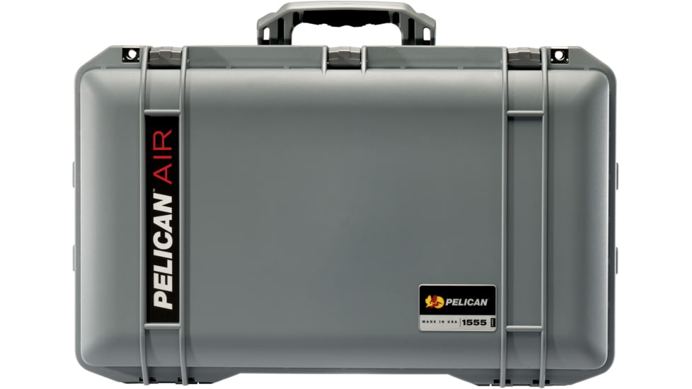 Pelican 1555 Air Protector Case, with Foam, Silver, 015550-0000-180