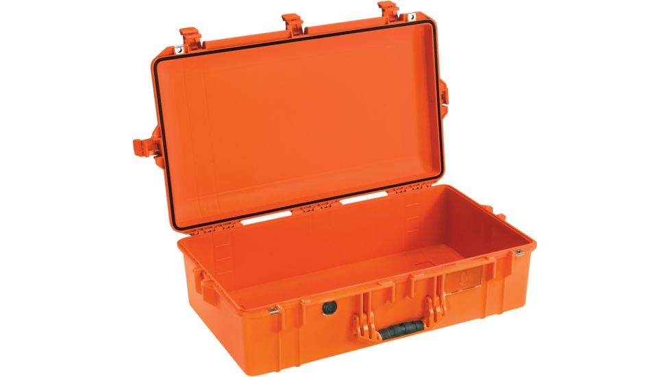 Pelican 1605 Air Protector Case, no Foam, Orange, 016050-0010-150