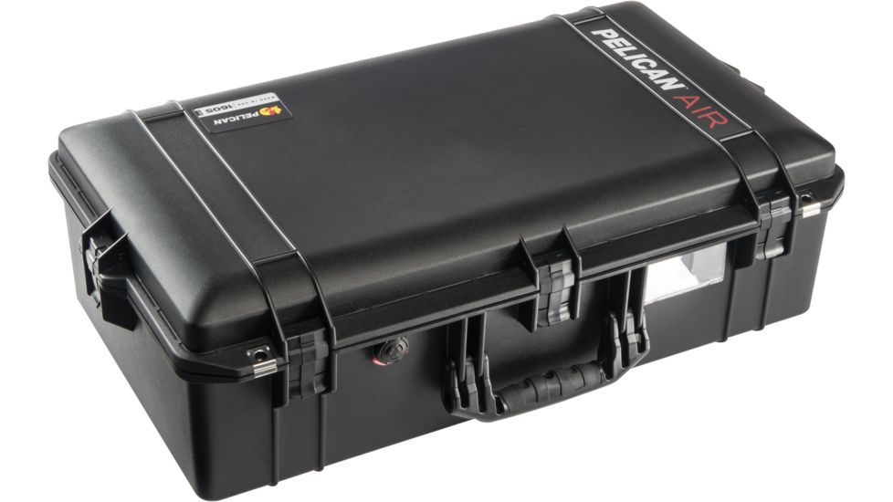 Pelican 1605 Air Protector Case w/Foam, Black 016050-0000-110