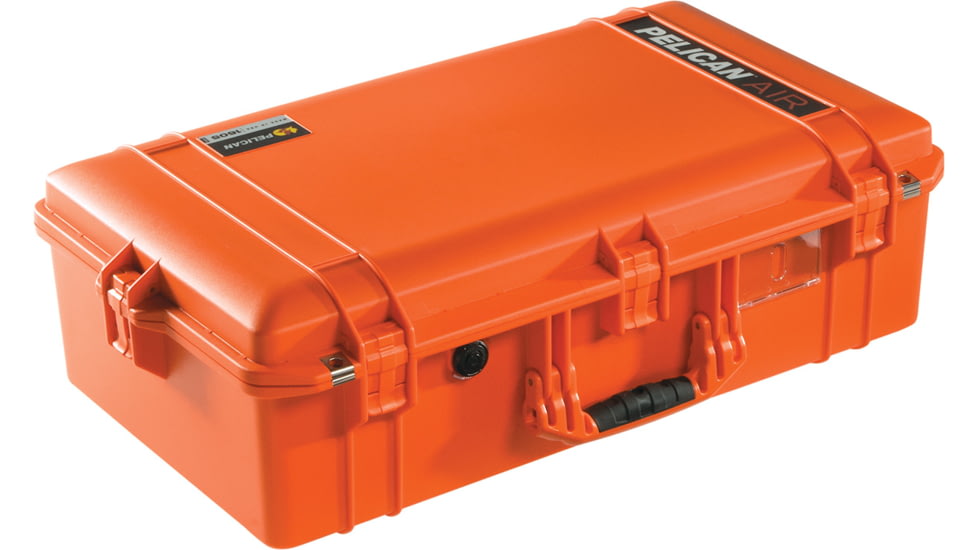 Pelican 1605 Air Protector Case, with Divider, Orange, 016050-0040-150