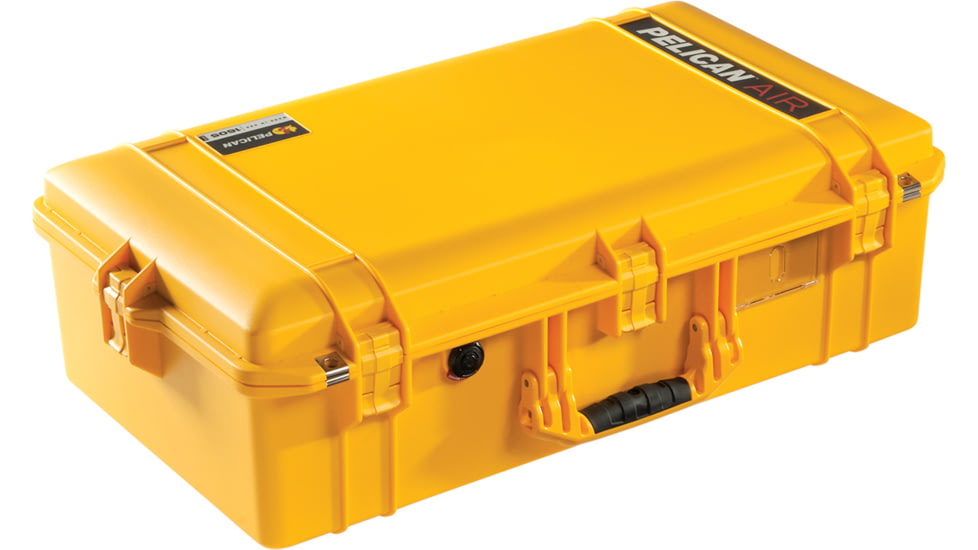 Pelican 1605 Air Protector Case, with Divider, Yellow, 016050-0040-240