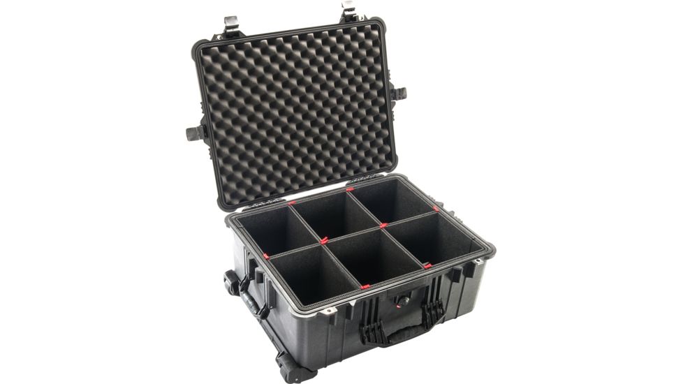 Pelican 1610TP Protector Case Lighting Insert, Black, 016100-0050-110