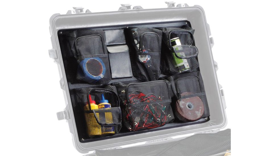 Pelican 1639 Lid Organizer for Pelican Transport Case 1630