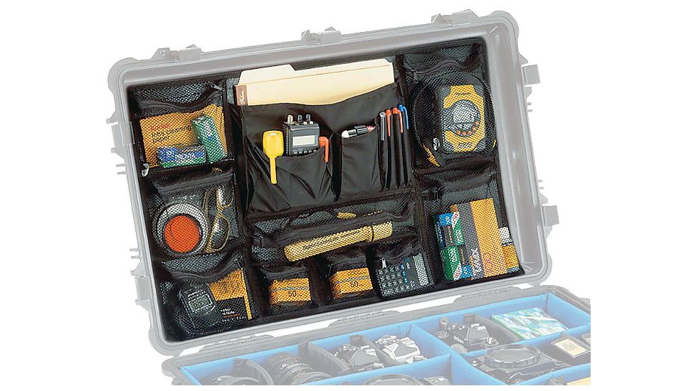Pelican 1659 Photo Lid Organizer for Pelican 1650 Case