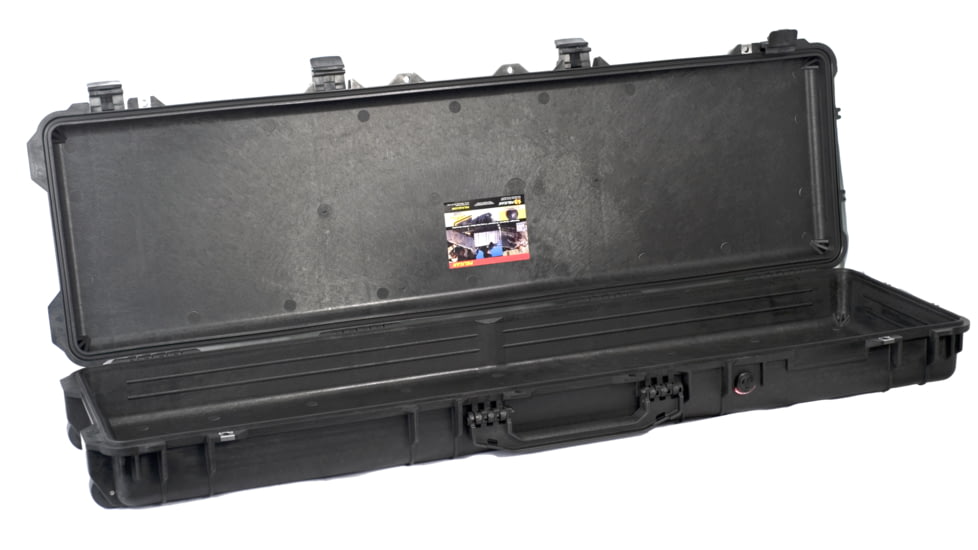 Pelican 1750 Protector Long Case, No Foam, Black, 017500-0010-110