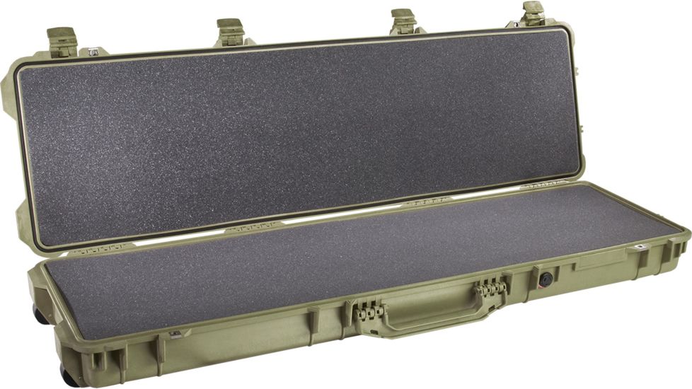Pelican 1750 Protector Long Case, Foam, OD Green, 017500-0000-130
