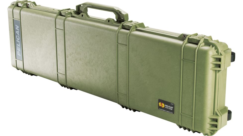Pelican 1750 Protector Long Case, Foam, OD Green, 017500-0000-130