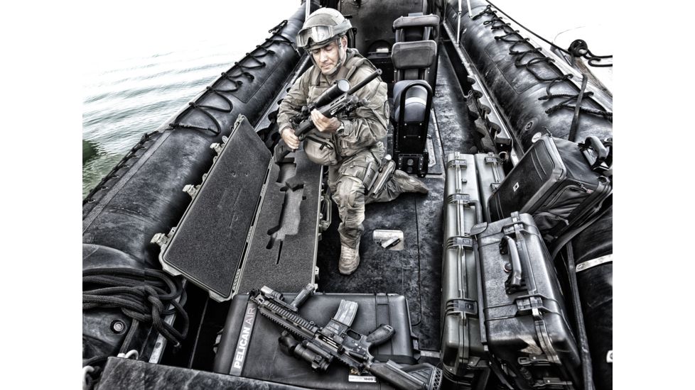 Pelican 1750 Protector Long Case, Foam, Black, 017500-0000-110