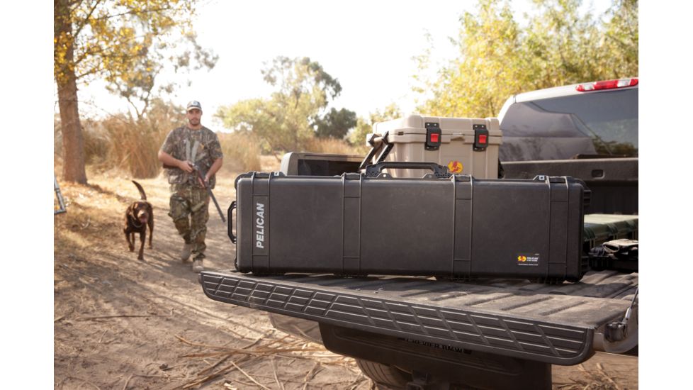 Pelican 1750 Protector Long Case, Foam, Black, 017500-0000-110